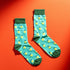 Persona Yellow Pineapple Pattern Egyptian Cotton Men's Socks | UK 6.5 - 11