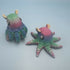 3D Printed MEDIUM: Articulated Sensory Fidget Animals friends Flapjack (Purple/Blue/Teal Spectrum) (Orange) (Green/Blue/Peach) 9cm
