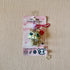 Little Dog Hot Pink Toy Figure Beaded Trinket Keychain