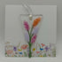 Fused Glass Flower Card