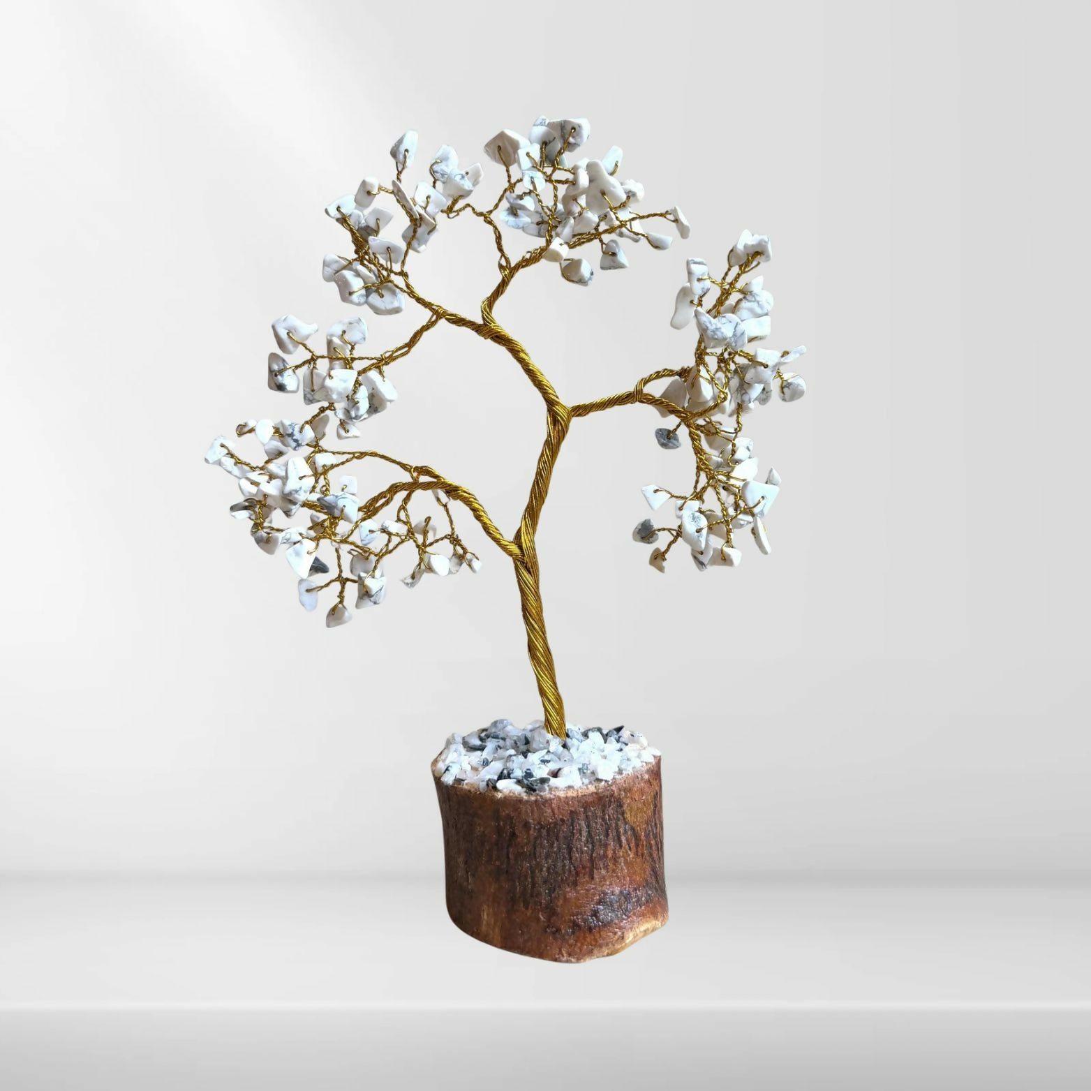 Small Howlite Crystal Tree