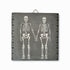 Lovers' Skeletons / Original Artwork / Ready-to-hang Relief Wall Art / Limited Edition of 25