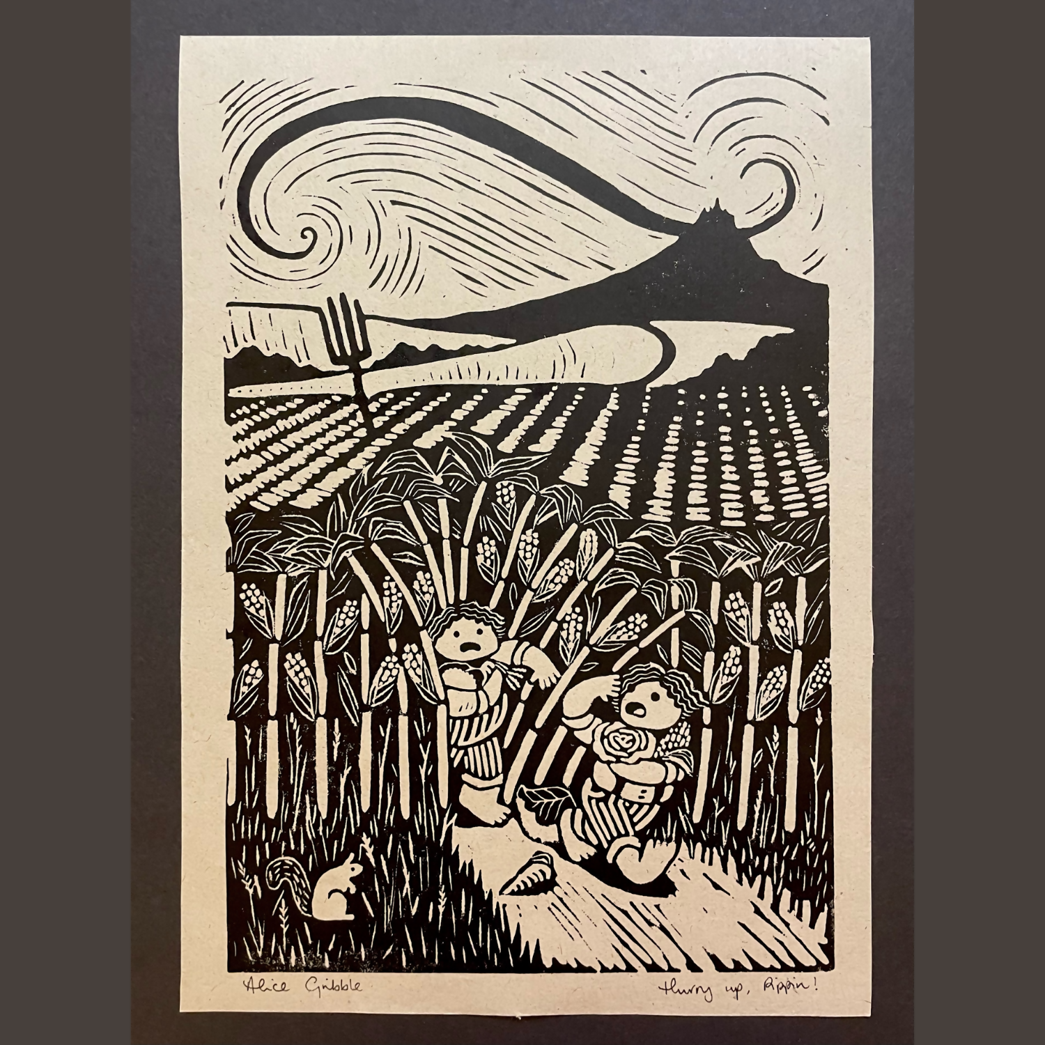 Hurry up, Pippin! Print