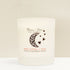 Pink Pepper + Rose Soy Wax Candle In A Frosted Glass Jar