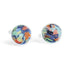 Silk Cufflinks - Silver Plated Elegance | Art & Soul