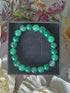 The Greens Crystal Bead Bracelet (Malachite, Green Aventurine and Green Chalcedony) 0.8mm