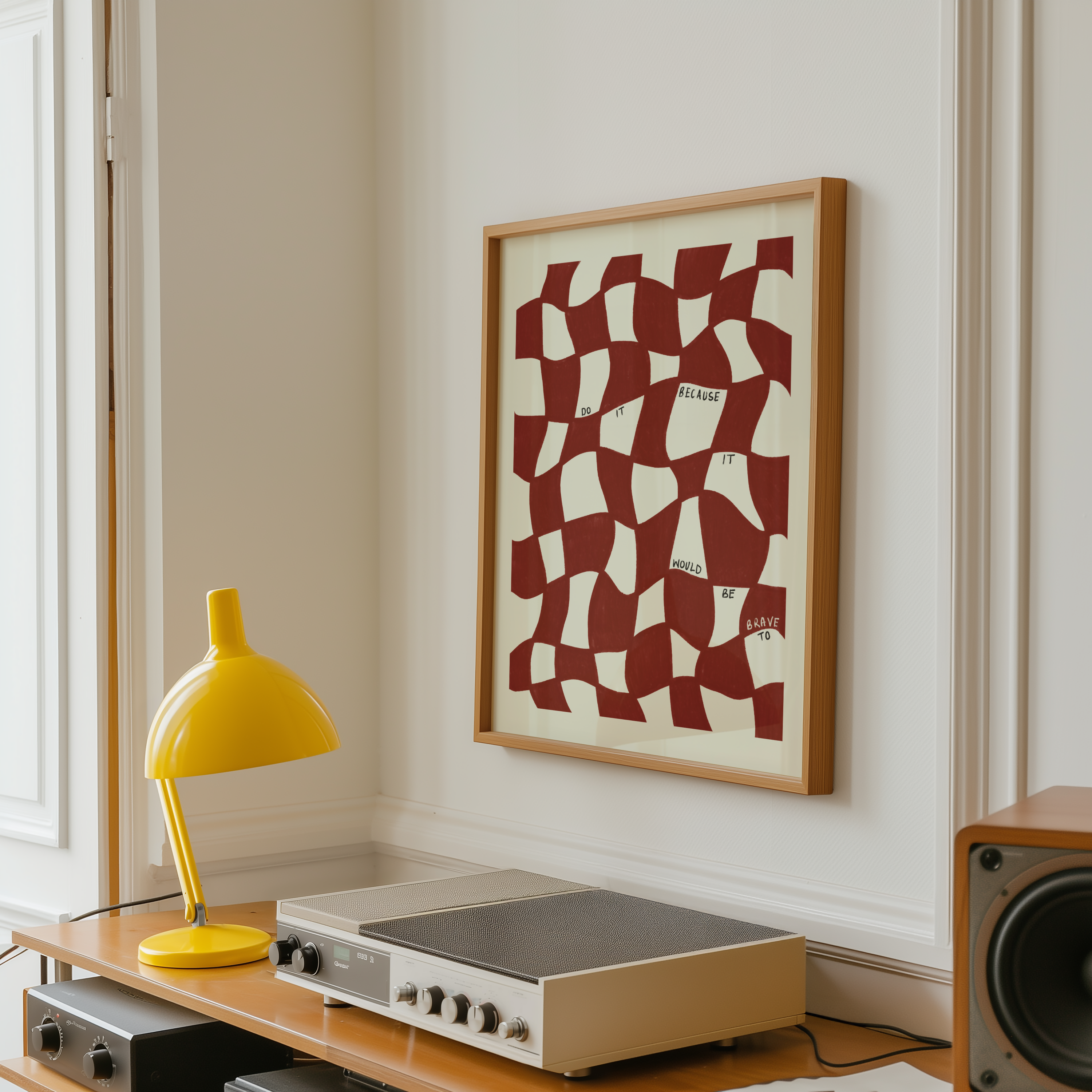 Do It Because It Would Be Brave To Print