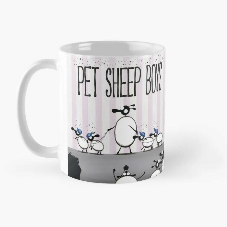 Pet Sheep Boys Ceramic Mug