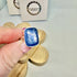 BLUE KYANITE RING SIZE M 1/2