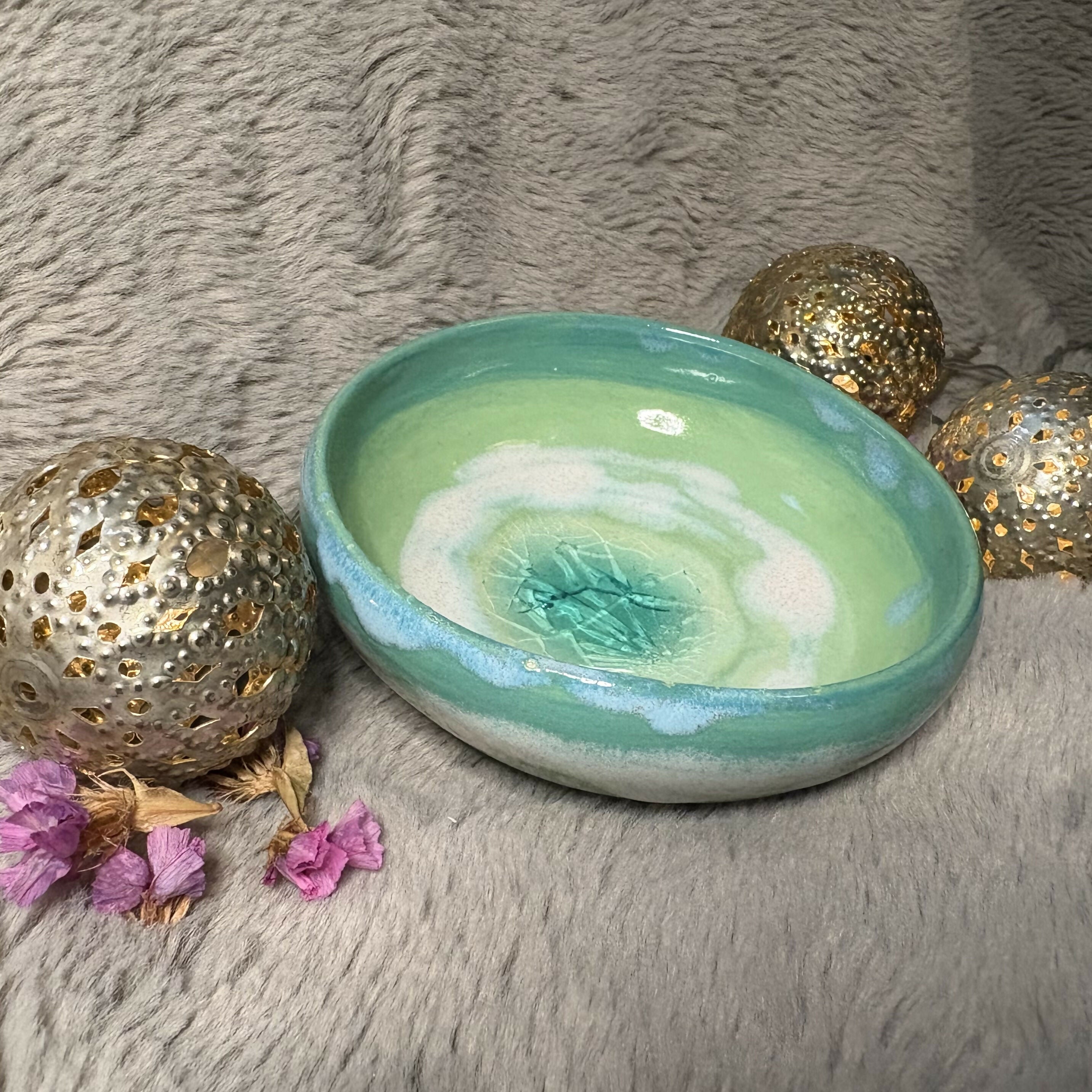 Green and Turquoise Bowl
