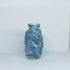 Little Blue Vase with Sea Glass