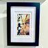 Forest Print 24cm x 18cm Framed (Black)