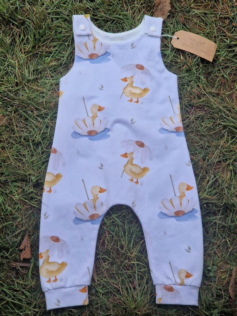 UMBRELLA DUCKS ROMPER 1-2 years