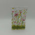 Fused Glass Pink Flower Tealight