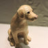 Ceramic Labrador Retriever Dog Sculpture, Yellow