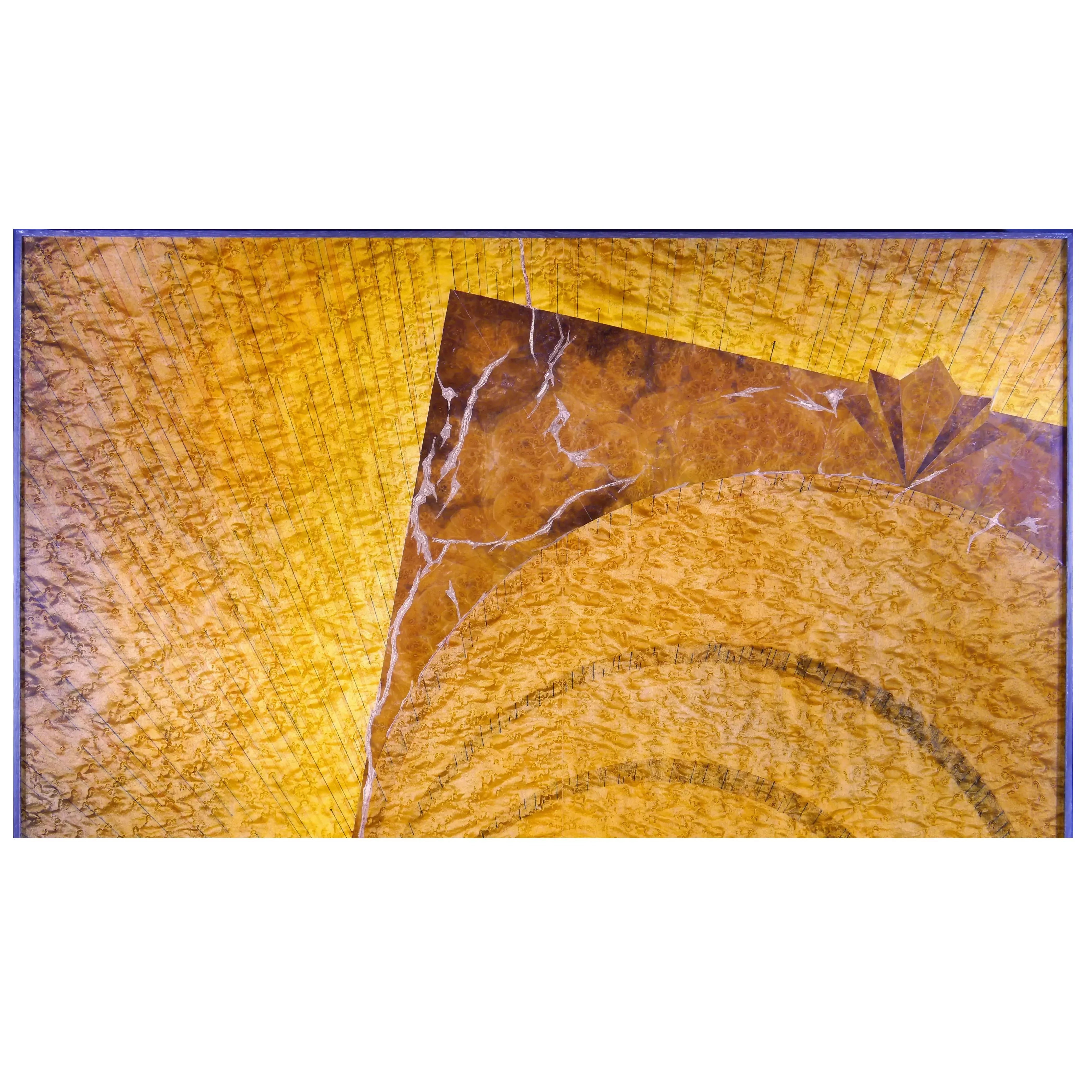 Innerysm: Inner Strength — Original Artwork (Marquetry on Panel) by Elementa Laudis