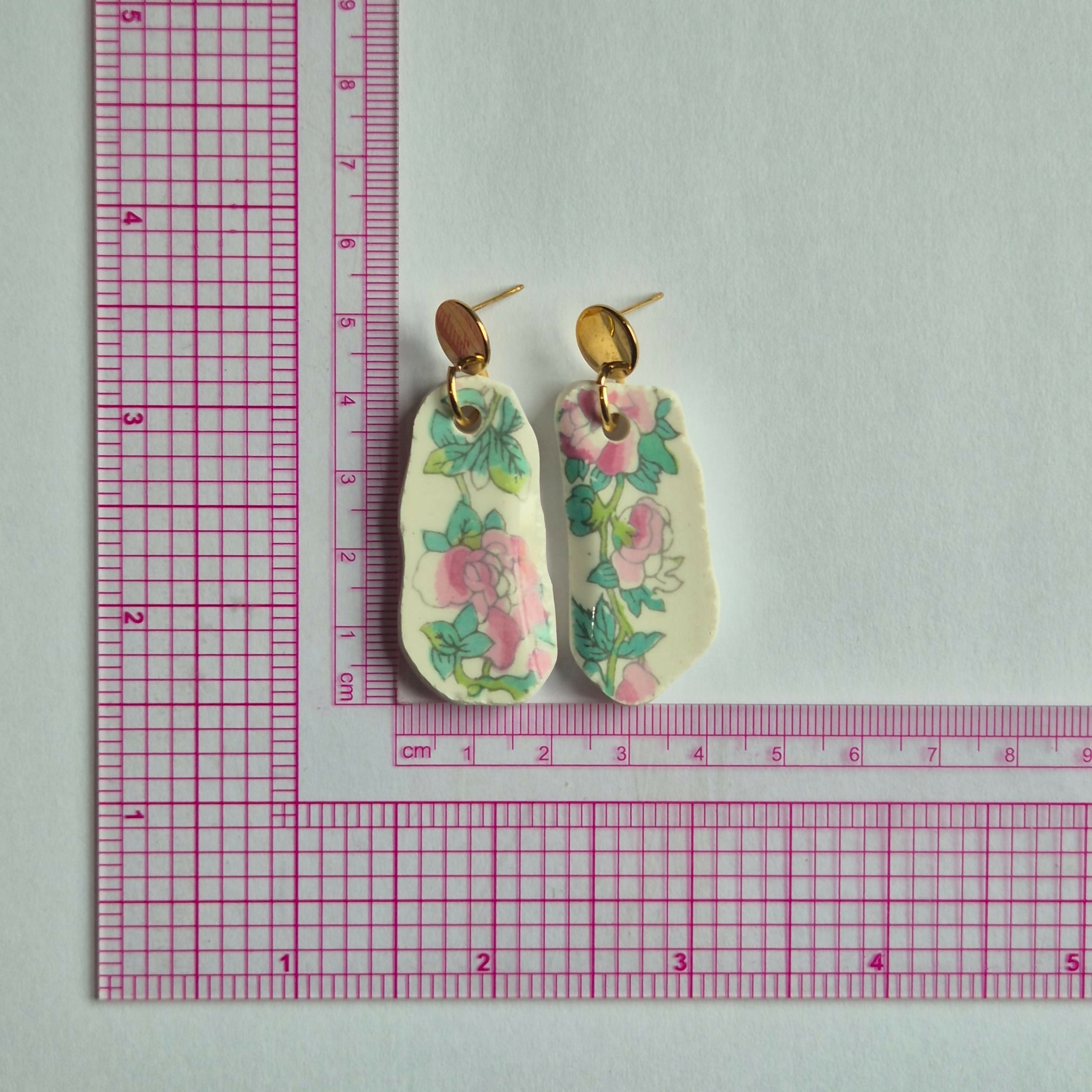 Recycked Ceramic Earring