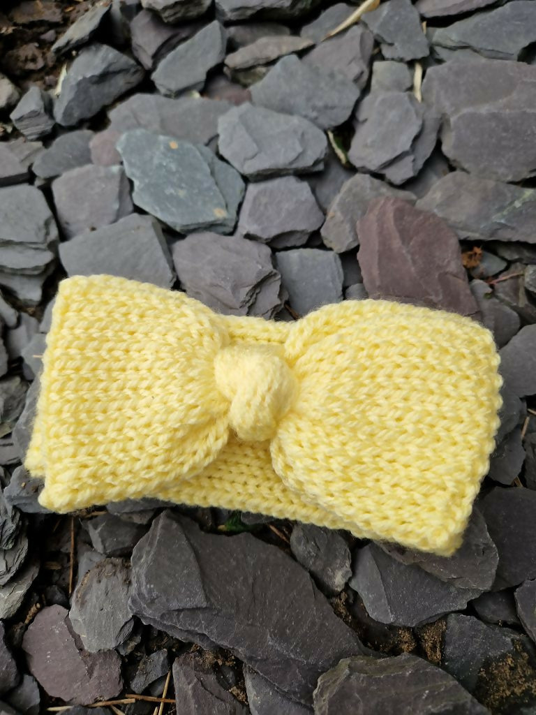 Baby Bow Ear Warmers