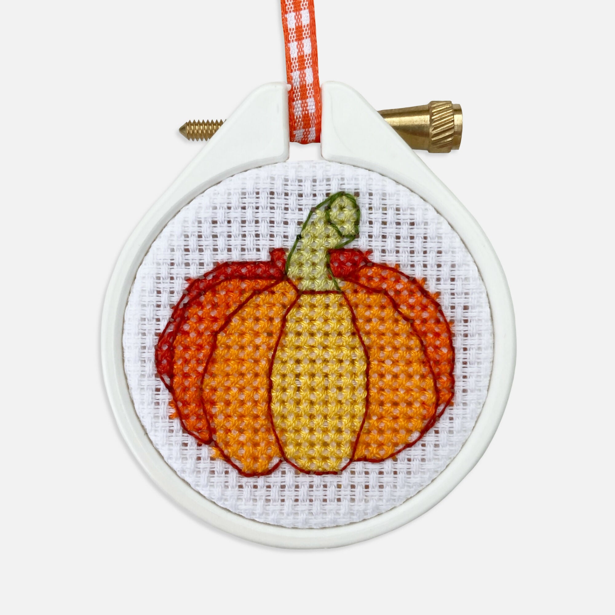 Mini Pumpkin Cross Stitch Kit