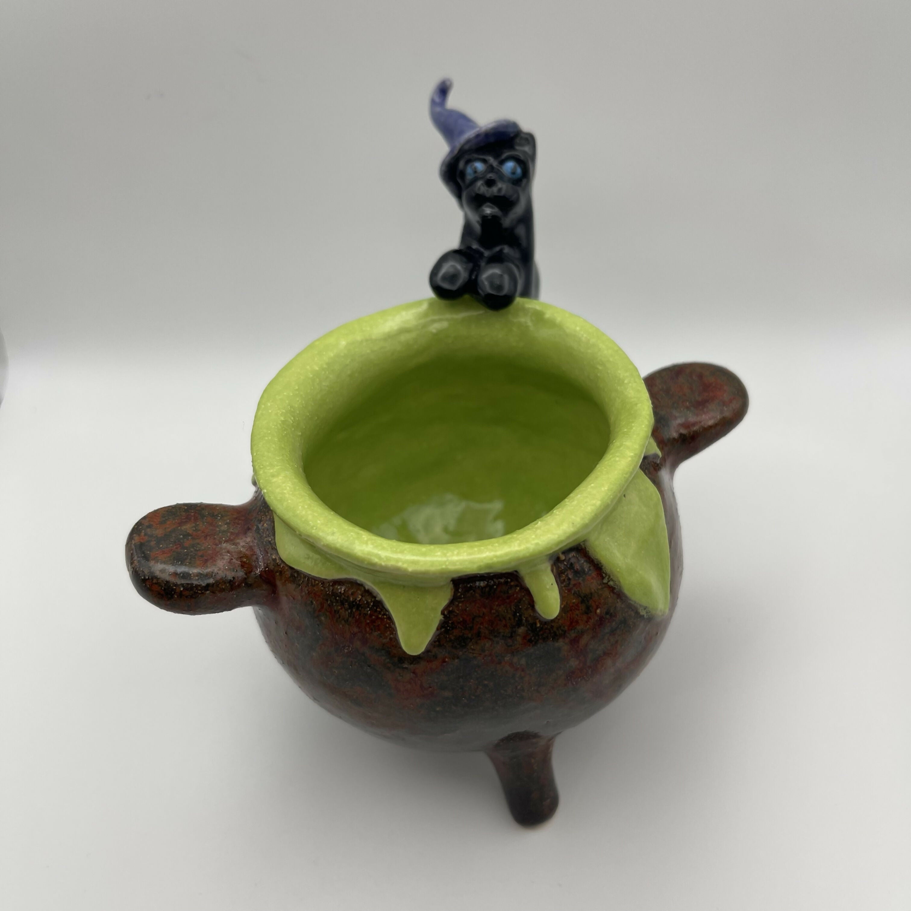 Witches Cat Cauldron