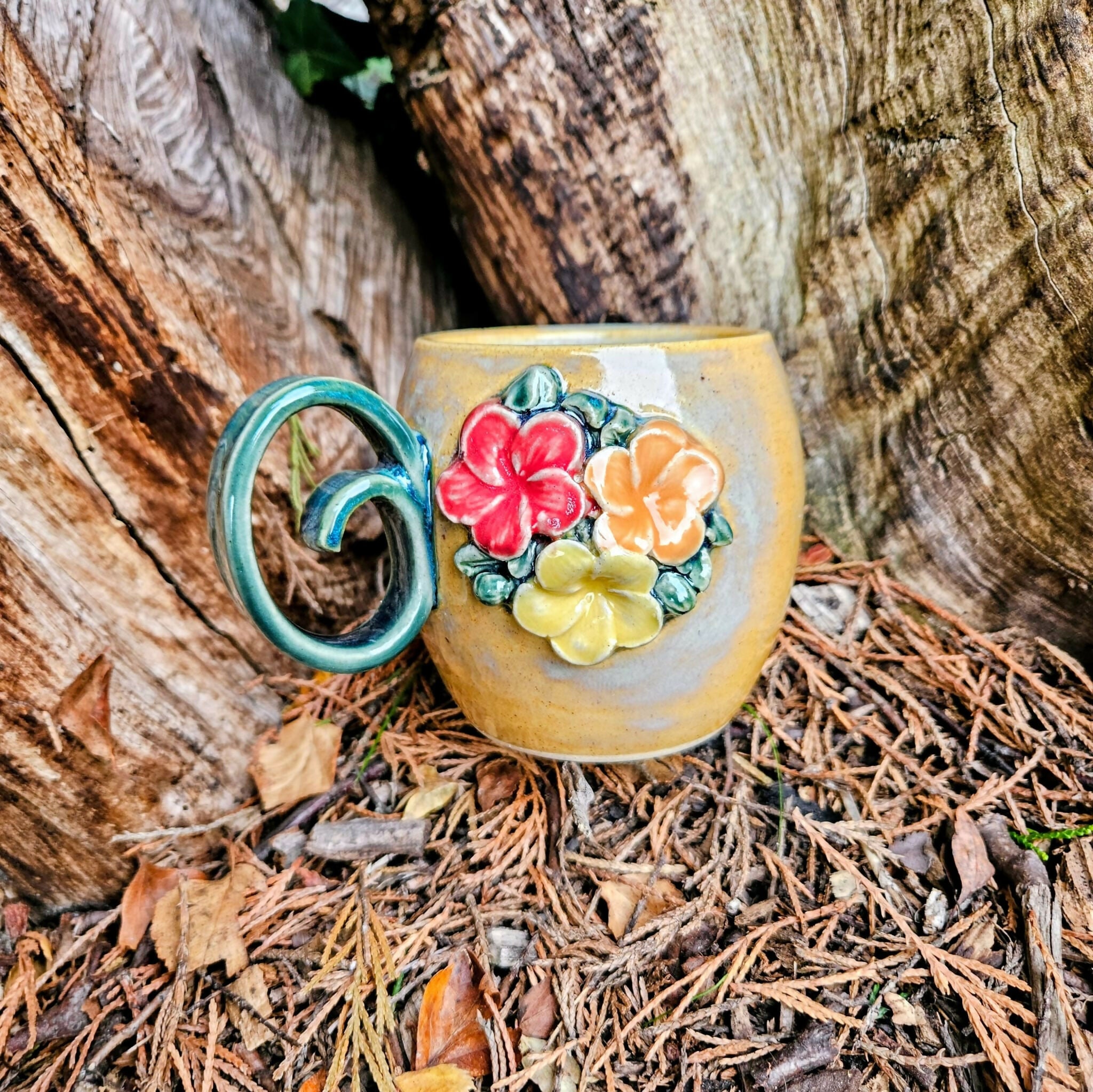 Mug with Flowers