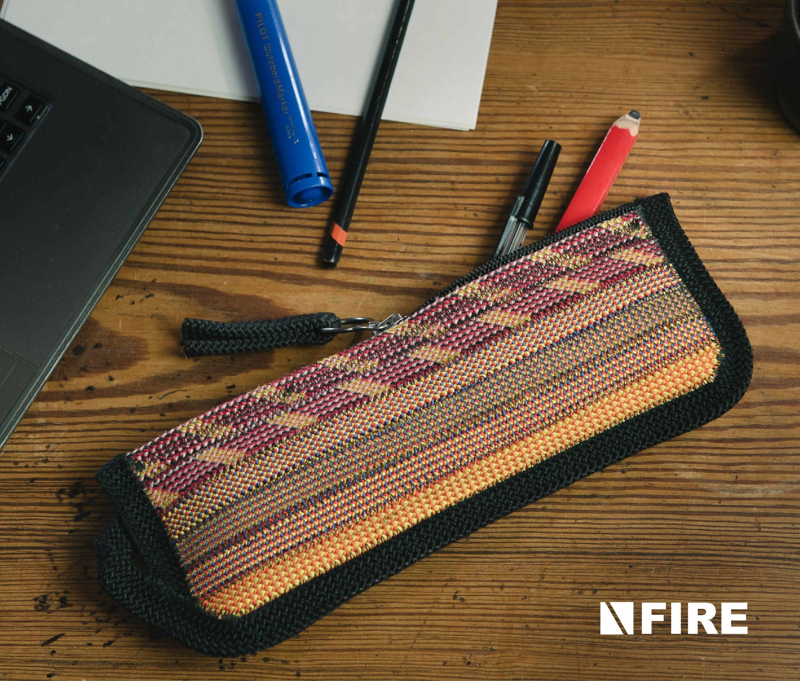 Recycled Climbing Rope Zip Pouch Large