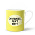 Chuffin’Ell Tha’s Fifty Bone China Mug