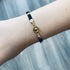 Japanese Tila Glass Bead Bracelet - Black