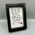 Original Poem - Multiple Options (A6 Box Frame)