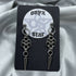 Long Chainmail Spiked Earrings