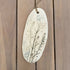 Botanical ceramic shard