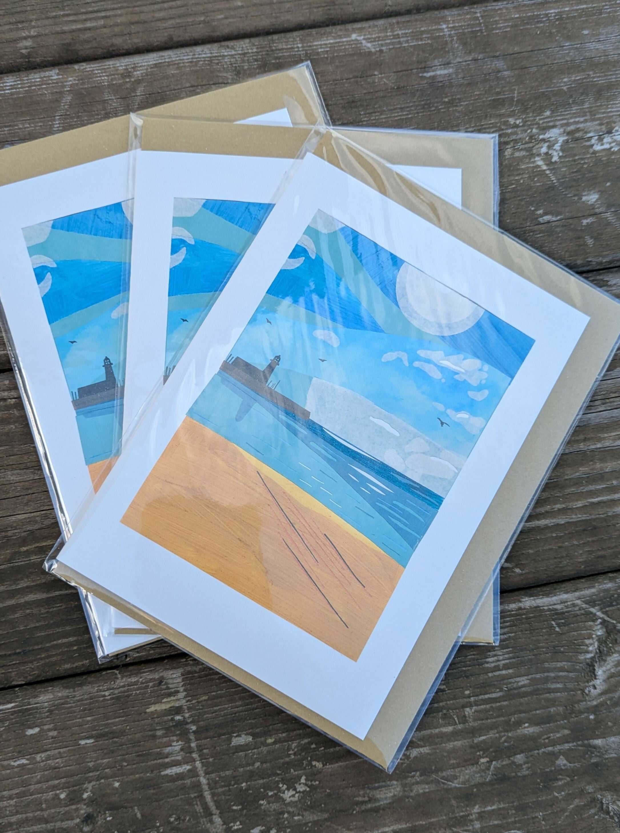 Seaside Greeting Card