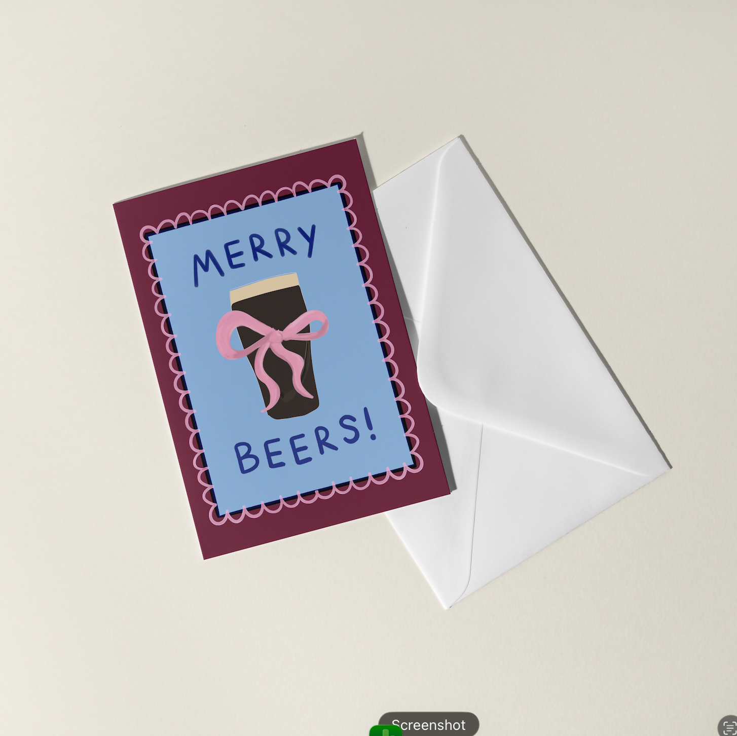 Merry Beers Christmas Card