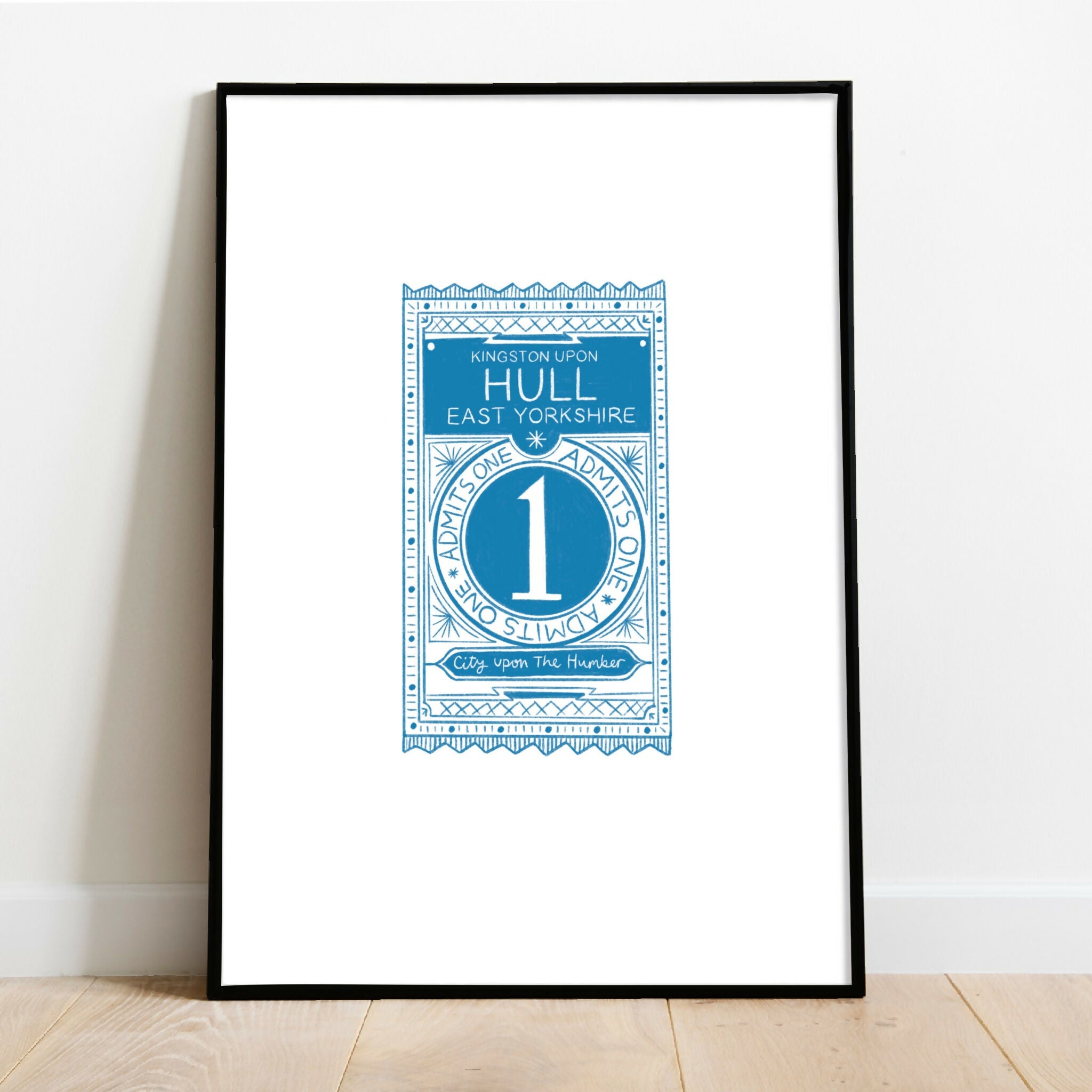 Ticket to Hull Print