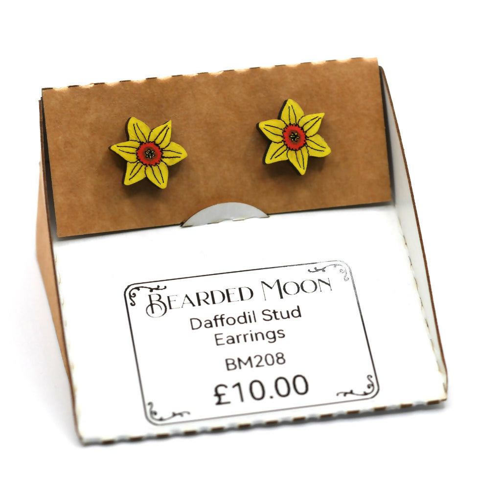 Daffodil Stud Earrings