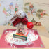 Miniature Bunny On Matchbox Ornament