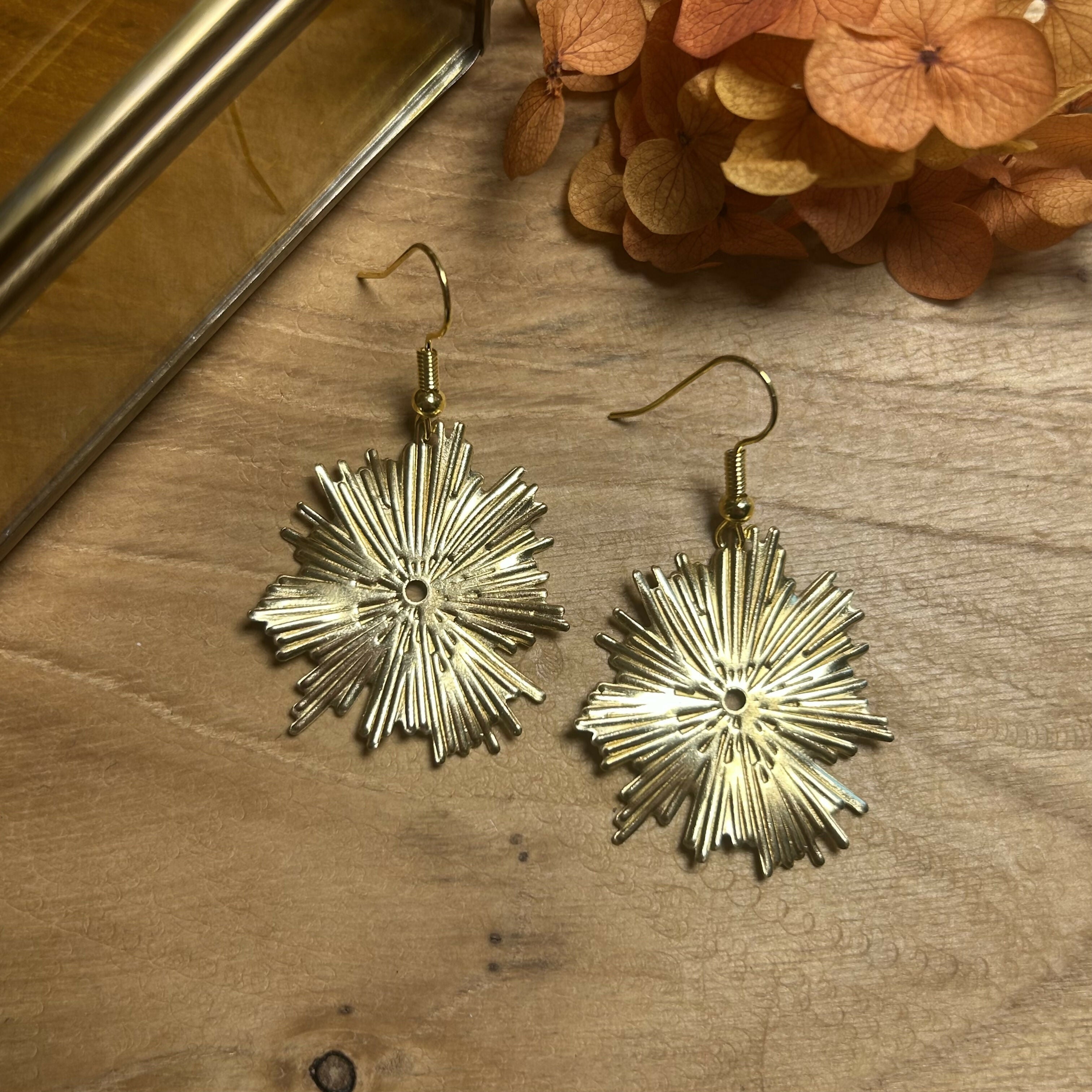 Stunning Sunburst Earrings