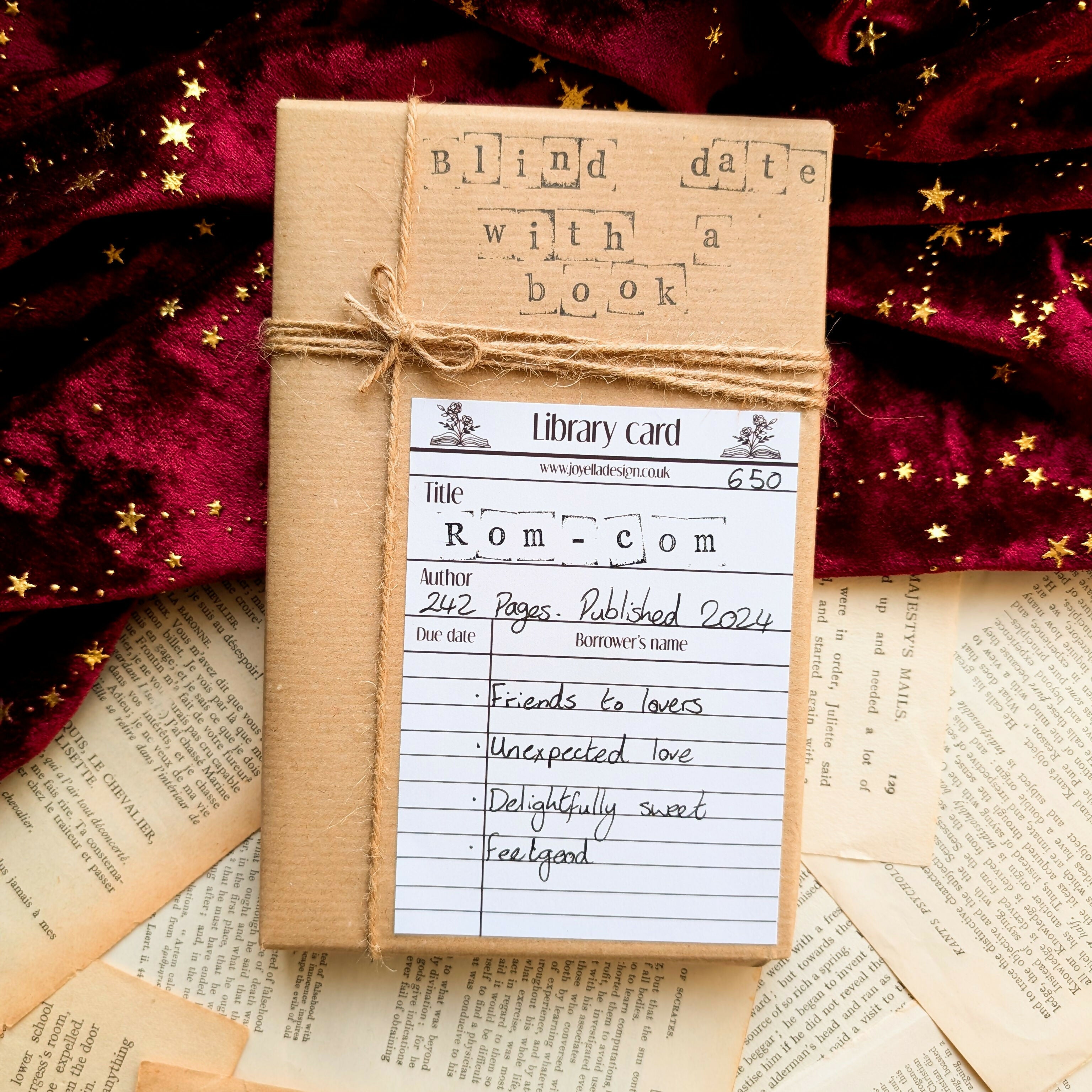 Blind Date with a Book- Rom-Com 650