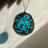 Stained Glass Octopus Window Hanging