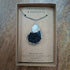 Moonstone and Ammonite Wire Wrapped Pendant