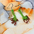 Handmade Resin Zombie Hands Dangle Earrings