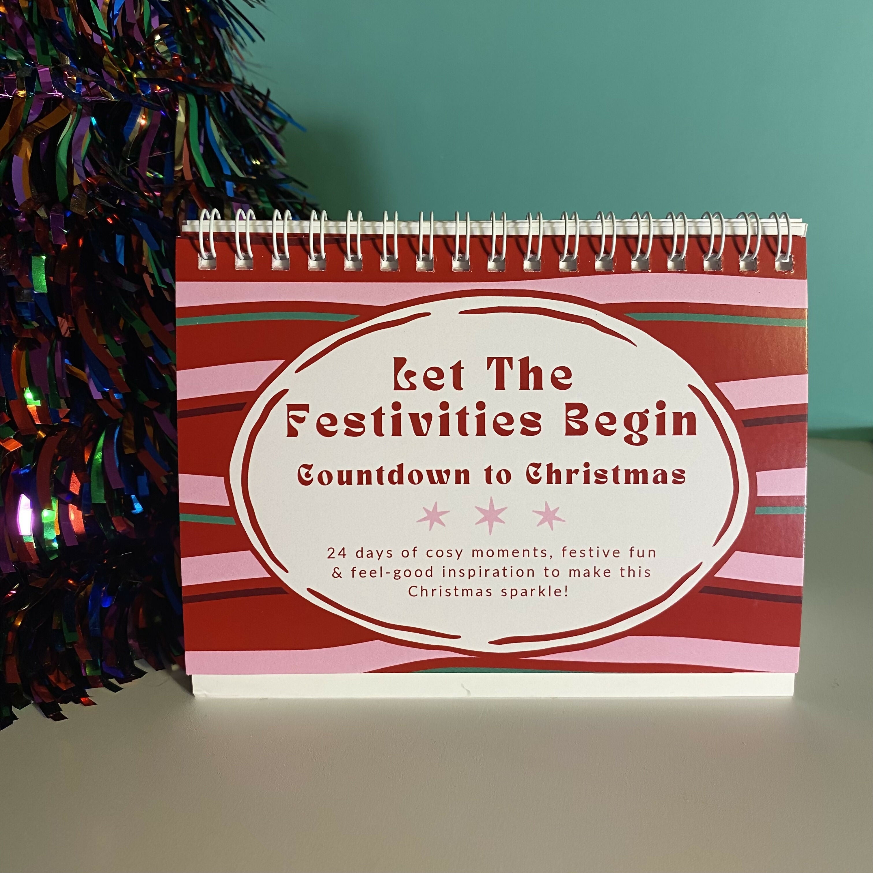 Let The Festivities Begin - Countdown To Christmas Flip Deck