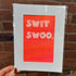 Swit Swoo Print - Large Mini Print 15cm x 20cm