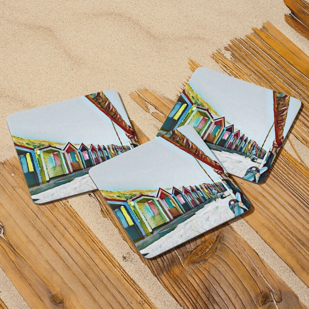 beach huts