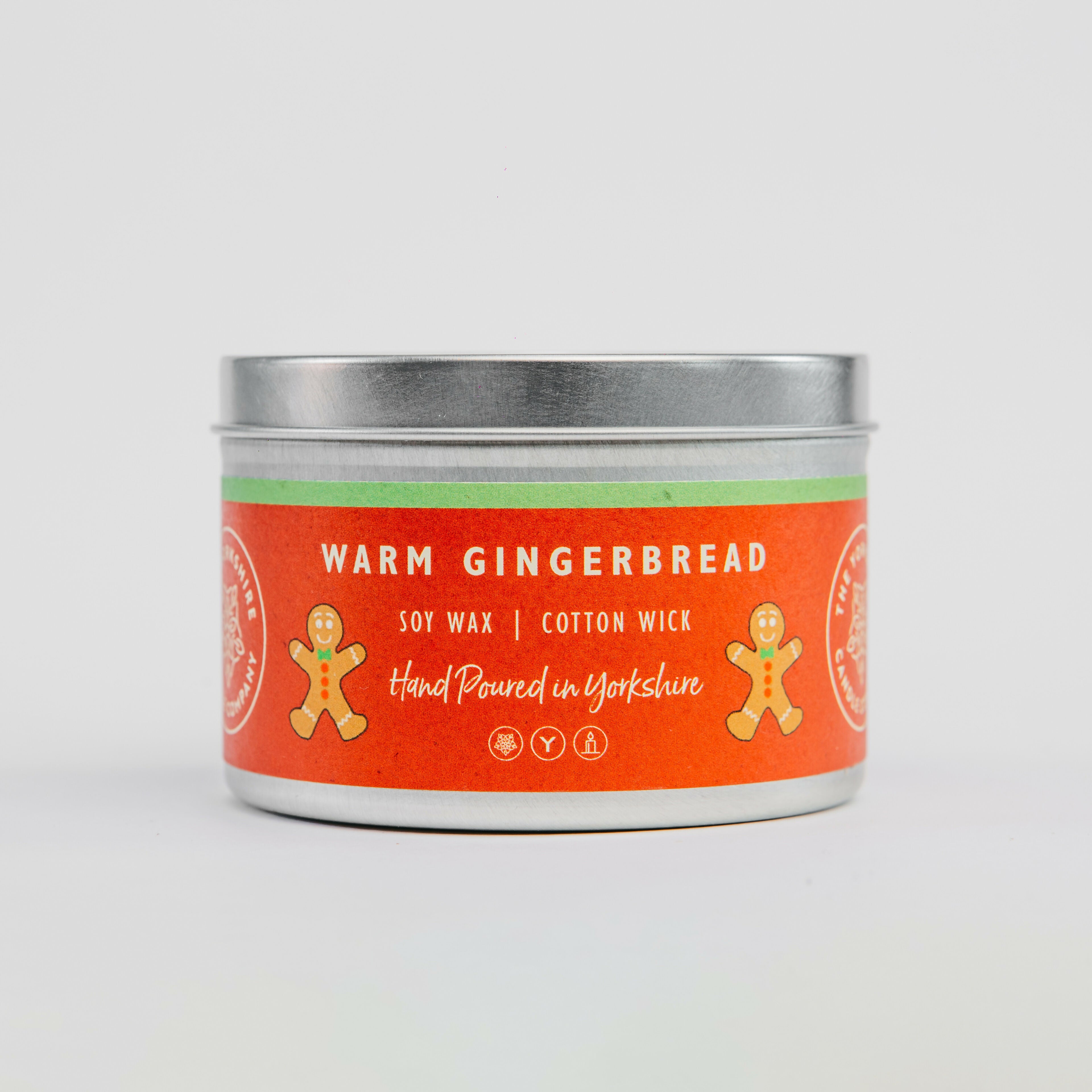 Warm Gingerbread Large Tin Candle - 250ml