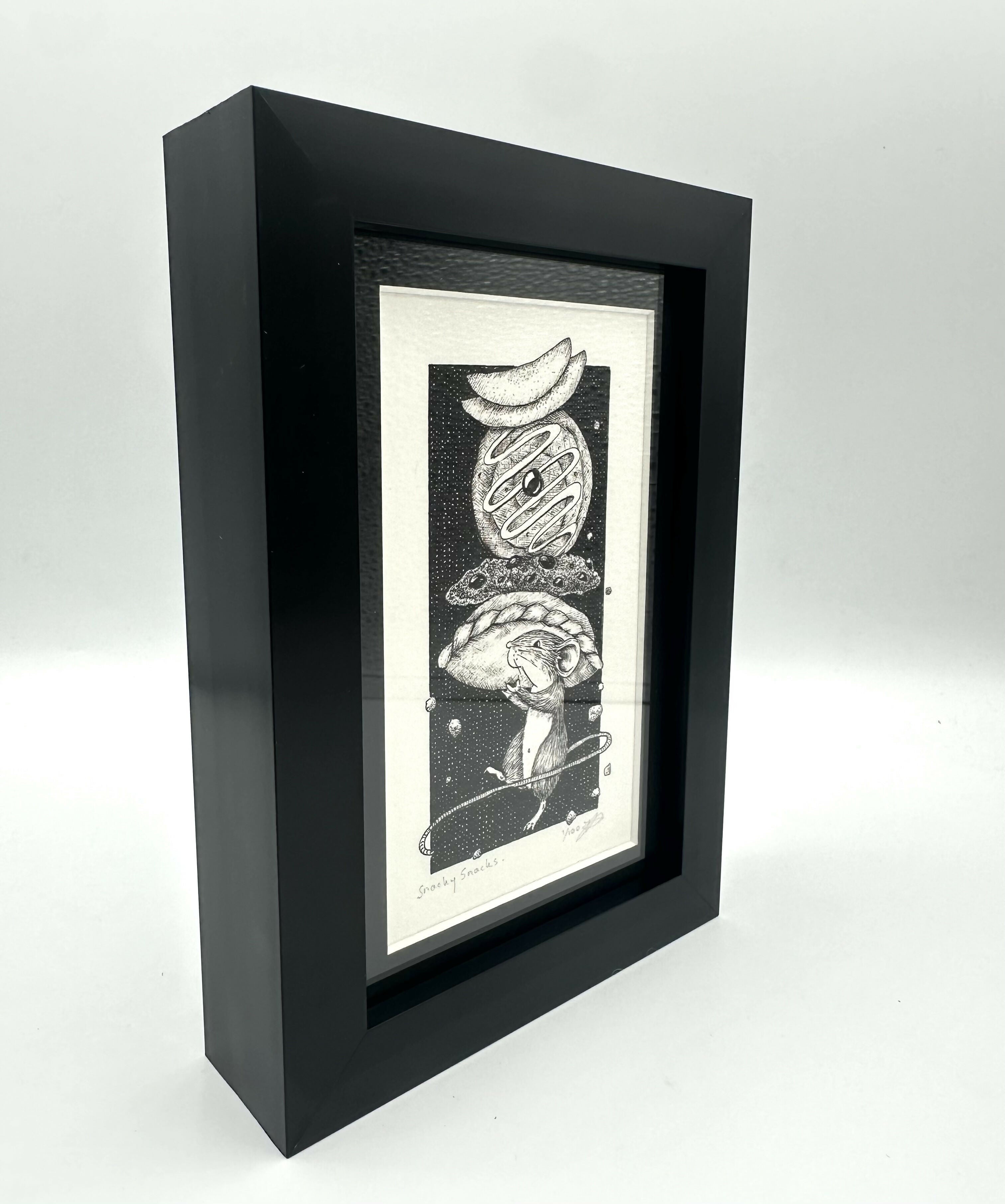 Snacky Snacks - Limited Edition Print by Jenny Davies