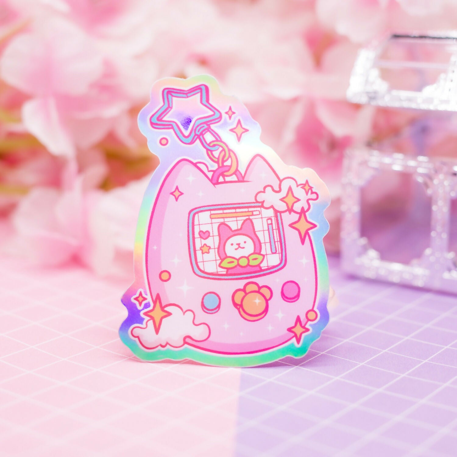 Holographic Sticker - CaTamago