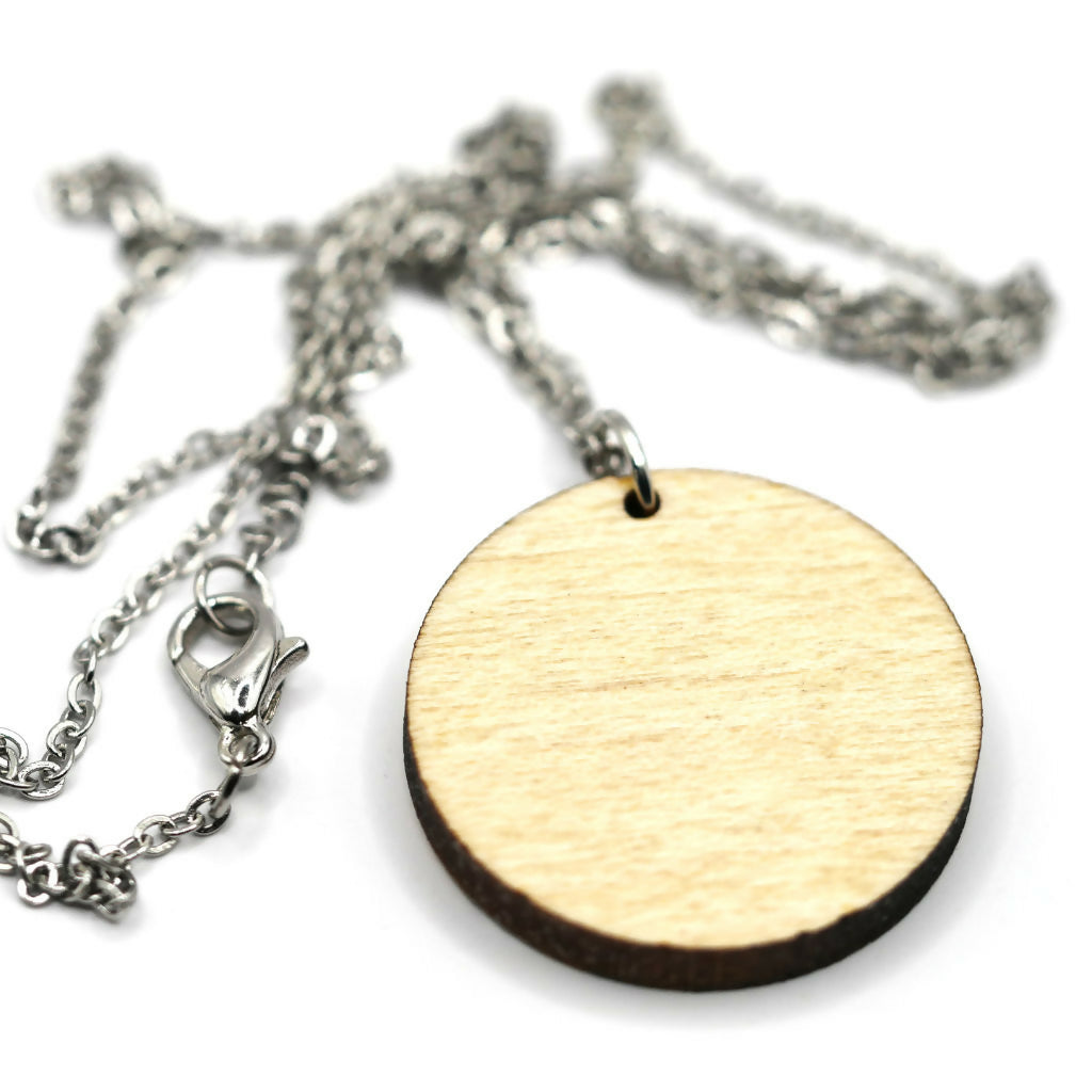 Snowdrops Necklace (Maple)