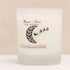 Mulled Pear + Cranberry Soy Wax Candle In A Frosted Glass Jar