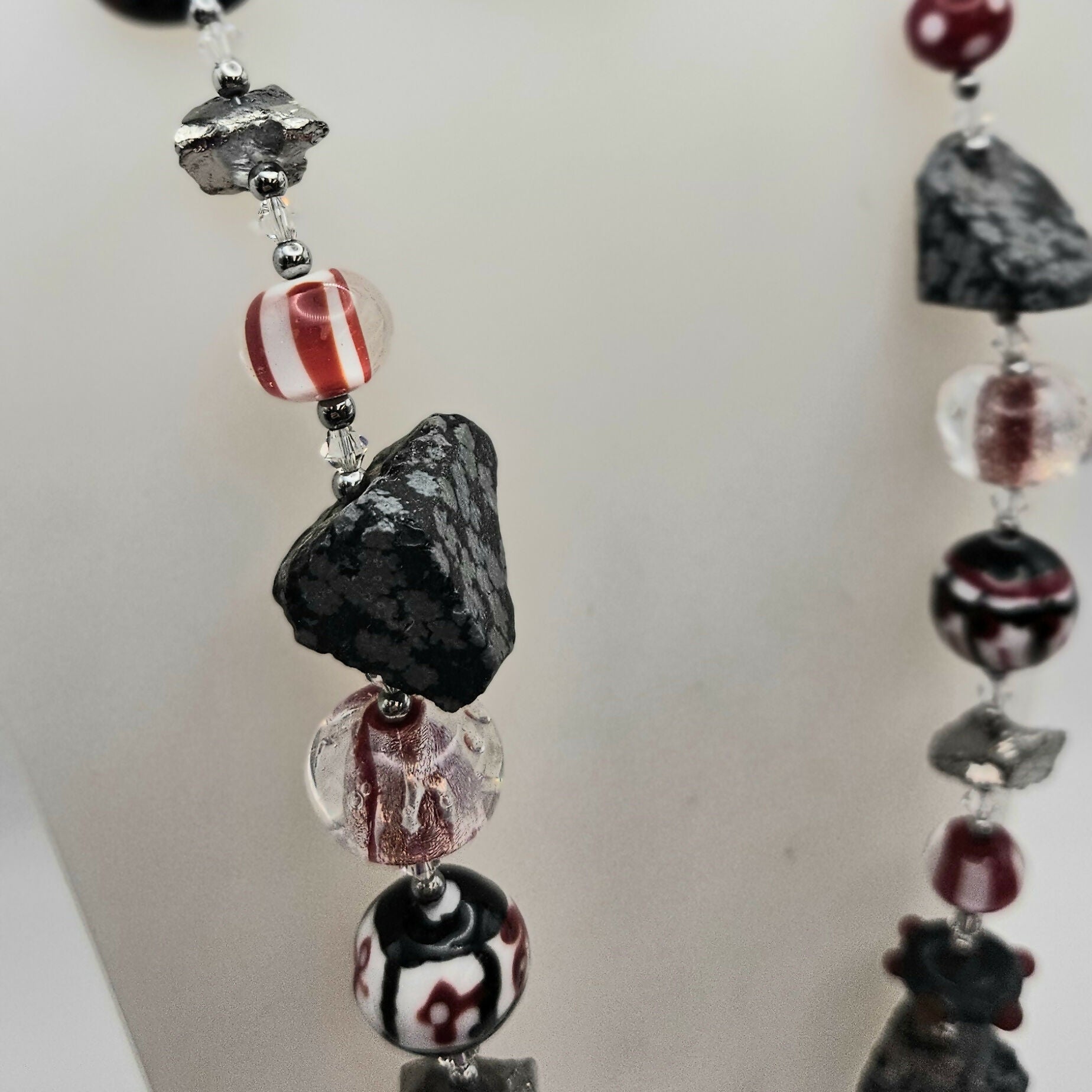 Beautiful Lamp Work Necklace